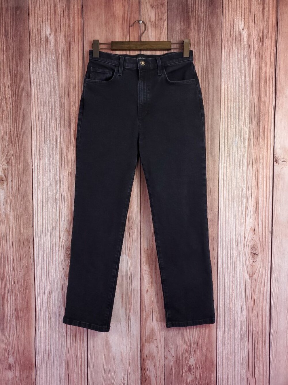 Favorite Daughter Jeans Womens 28 The Valentina Super High Rise Straight Basalt